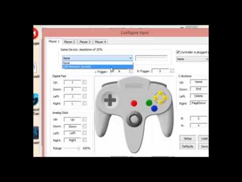project 64 controller profiles
